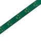 MPD2-113 Tracolla in poliestere Green & Yellow Skulls 2"