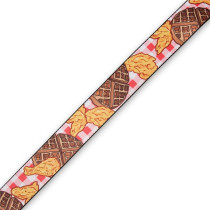MPD2-118 Tracolla in poliestere Chicken & Waffles 2"