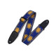 MPJG-SUN-BLU Tracolla in tessuto Sun Motif Blue 2"
