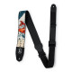 MPRH-16 Tracolla in poliestere Right Height Koi Fish & Wave Motif 2"