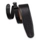 MRH4GF-BLK Tracolla in pelle Right Height Black & Tan 3 1/2"