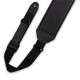 MRH4GF-BLK Tracolla in pelle Right Height Black & Tan 3 1/2"