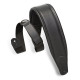 MRHGP-BLK Tracolla in pelle Right Height Black on Black 3 1/2"