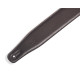 MRHGS-DBR Tracolla in pelle Right Height Dark Brown 2 1/2"