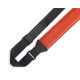 MRHGS-ORG Tracolla in pelle Right Height Orange 2 1/2"