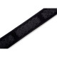 MS26CK-BLK Tracolla in pelle scamosciata Celtic Embossed Black 2 1/2"