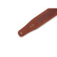 MS26CK-BRN Tracolla in pelle scamosciata Celtic Embossed Brown 2 1/2"