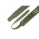 MS26CK-GRN Tracolla in pelle scamosciata Celtic Embossed Green 2 1/2"