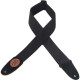 MSSC8-BLK Tracolla in cotone Black & Walnut 2"