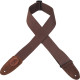 MSSC8-BRN Tracolla in cotone Brown 2"
