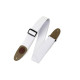 MSSC8-WHT Tracolla in cotone White 2"