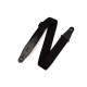 MSSR80-BLK Tracolla in rayon Black 2"