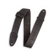 MX8-BLK Tracolla in sughero Solid Black 2"
