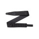 M317FCL-BLK Tracolla in pelle fiorentina Black 2 1/2"