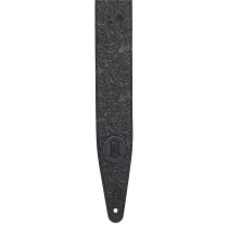 M317FCL-BLK Tracolla in pelle fiorentina Black 2 1/2"