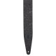 M317FCL-BLK Tracolla in pelle fiorentina Black 2 1/2"