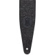 M317FCL-BLK Tracolla in pelle fiorentina Black 2 1/2"