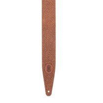 M317FCL-BRN Tracolla in pelle fiorentina Brown 2 1/2"