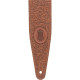 M317FCL-BRN Tracolla in pelle fiorentina Brown 2 1/2"