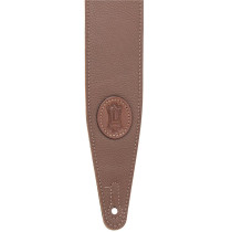 MGS317ST-BRN-GRN Tracolla in pelle con retro in pelle scamosciata Brown & Green 2 1/2"