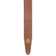 MGS44ST3-TAN-SND Tracolla in pelle con retro in pelle scamosciata Tan 3"