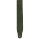 MGS83CS-BRN-GRN Tracolla in pelle imbottita con retro in pelle scamosciata Brown & Green 3"