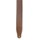 MGS83CS-BRN-GRN Tracolla in pelle imbottita con retro in pelle scamosciata Brown & Green 3"