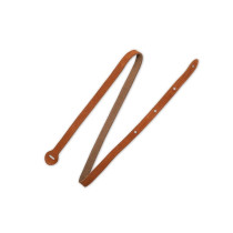 MS19-BRN Tracolla per mandolino in pelle scamosciata Brown 3/4"
