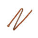 MS19-BRN Tracolla per mandolino in pelle scamosciata Brown 3/4"