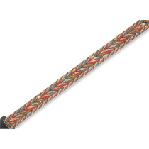 MX23ALL-002 Tracolla per ukulele in sughero Multi Color Chevron 1"