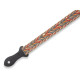 MX23ALL-002 Tracolla per ukulele in sughero Multi Color Chevron 1"