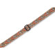 MX23ALL-002 Tracolla per ukulele in sughero Multi Color Chevron 1"
