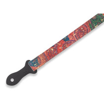 MX23ALL-004 Tracolla per ukulele in sughero Paisley 1"