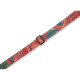 MX23ALL-004 Tracolla per ukulele in sughero Paisley 1"