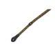 MJ19UKE-002 Tracolla per ukulele in jacquard Black & Yellow 1/2"