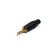 J/miniJS-M-B MiniJack Stereo 3.5 Black