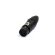 J/XLR-F-B XLR Femmina Black serie JUST