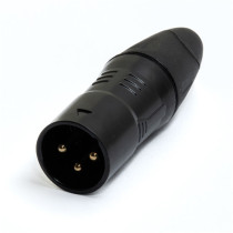 J/XLR-M-B XLR Maschio Black serie JUST