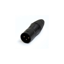 J/XLR-M-B XLR Maschio Black serie JUST