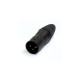 J/XLR-M-B XLR Maschio Black serie JUST