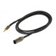 ITST/MJS35-2 XLR M/MiniJack Stereo 3.5 2 mt