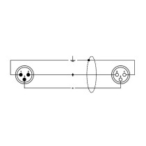 DMX/1401-3 Cavo DMX 3 Poli 3 mt