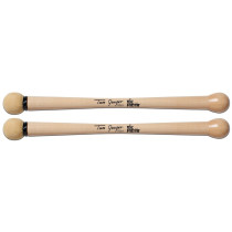 TG21 - Symphonic Collection Bass Drum Mallets Signature Tom Gauger Chamois/Wood
