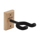 GSW/001 Supporto a Muro con Base in Legno per Chitarra e Basso