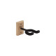 GSW/001 Supporto a Muro con Base in Legno per Chitarra e Basso