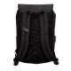 T9001 - Gray Flap Black Laptop Backpack