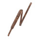 M11BGVDX-BRN Tracolla in pelle goffrata e retro in pecora Brown 2"