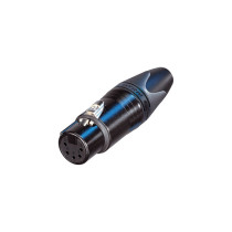 Neutrik NC5FXX-B Cannon XLR Femmina 5 Poli Black