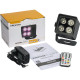 EVENTPAR44-QUAD-IP Par Led 4x4W IP65 a Batteria