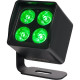 EVENTPAR44-QUAD-IP Par Led 4x4W IP65 a Batteria